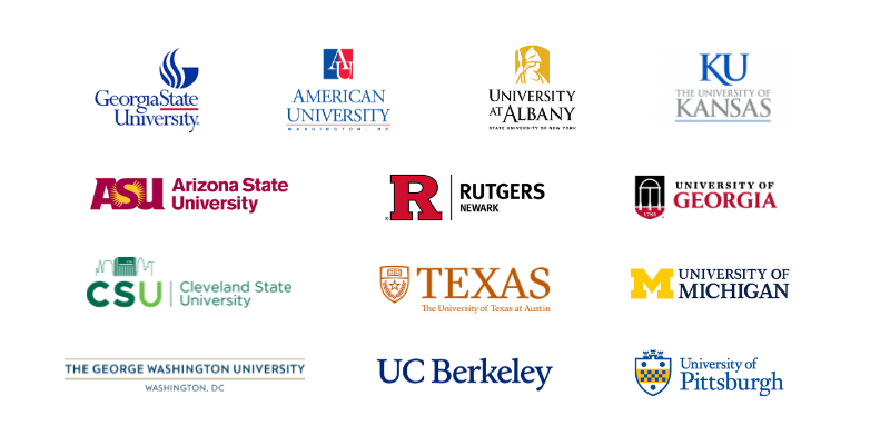 Higher res ARRC Founding Member Schools logoos