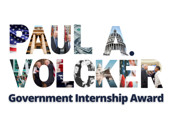 Paul A. Volcker Government Internship Award