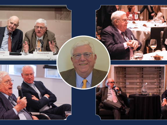 In Memoriam Collage of Dick Ravitch