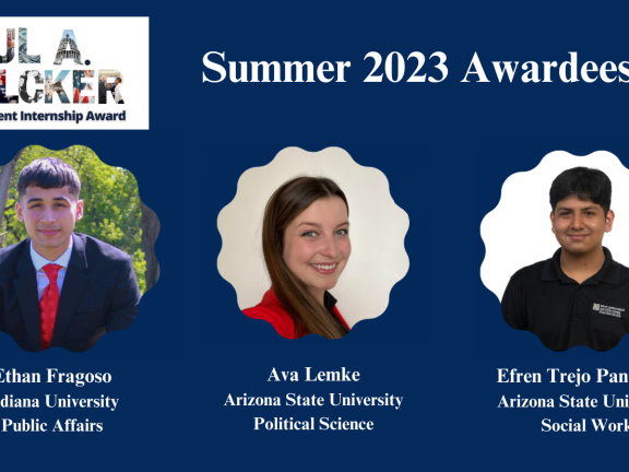 Pau A. Volcker Government Internship Awardees Summer 2023