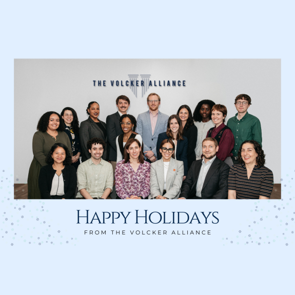2025 Happy Holidays staff photo