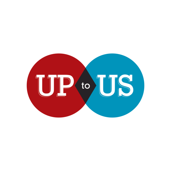 Up to Us transparent logo