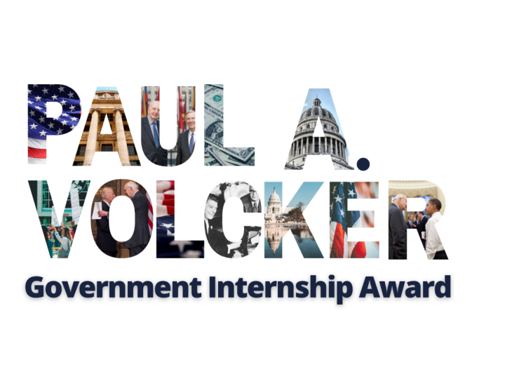 Paul A. Volcker Government Internship Award