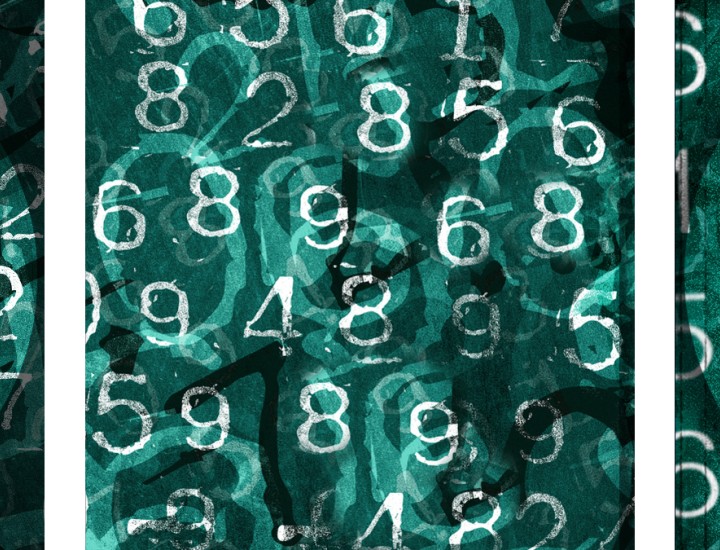 Obscured numbers become more clear